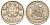 Португалия 2,5 эскудо 1979 парусник KM 590 медно-никель  UNC  4160-1224