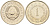 Югославия 1 динар 1980 KM 59 медь никель цинк UNC 4582-944