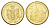Сербия 5 динаров 2011 KM 56 никель латунь UNC 4695-346