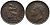 Великобритания 1 фартинг 1826 Георг IV (1820-1830) KM 697, Spink 3825 медь 1518-1024