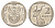 ЮАР 2 ранда 2004 KM 336 медь плакированная никелем UNC 4628-114