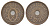 Дания 5 эре 1928 N, Кристиан X (1912-1947) KM 828 бронза 4657-242