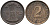 Германия 2 рентенпфеннига 1924 A KM 31 бронза 4392-114