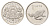 Латвия 1 лат 2010 Лягушка KM 108 медно-никель UNC 4679-349
