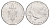 Ватикан 100 лир 1972 MCMLXXII, Павел VI KM 122 нержавеющая сталь UNC 4648-146