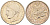 Италия 100 лир 1995 R, FAO, 50 лет организации KM 180 медно-никель 27-147