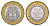 Камбоджа 500 риелей 1994 год-тип KM 95 биметалл 4652-854