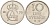 Швеция 10 эре 1973 Густав VI Адольф (1950-1973) KM 835 медно-никель 4585-424