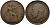 Великобритания 1 пенни 1919 Георг V (1910-1936) KM 810, Spink 4051 бронза 179-953