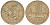 Франция 10 франков 1978 тип Матье KM 940, Le Franc 365.11-12 никель латунь 51-4034