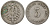 Германия 5 пфеннигов 1876 A, старогербовка KM 3, J. 3 медно-никель 51-3615