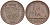 БЕЛЬГИЯ 2 САНТИМА 1870 BELGES KM 35.1 медь 110-145