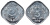 Пакистан 5 пайса 1981 KM 52 алюминий UNC 4118-656