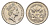 Австралия 5 центов 1988 Елизавета II (1952-2022), ехидна KM 80 медно-никель UNC 4154-113