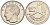 Бельгия 1 франк 1990 Belgique KM 170 железо плакированное никелем UNC 192-469