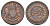Британская Ост-Индия, Пенанг 1 цент 1825-1828 KM 14 медь 1519-1014