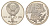 СССР 1 рубль 1987 70 лет Советской власти Y 206 медь цинк никель PROOF 1517-1234