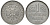 ФРГ 1 МАРКА 1961 D J 385, KM 110 медно-никель 72-713