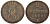 Ганновер 2 пфеннига 1839 A, Эрнст Август (1837-1851) KM 174.1, AKS 122, J. 55 медь 75-1711