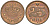 ДАНИЯ 25 ЭРЕ 1993 LG; JP; A, МАРГРЕТЕ II (1972-) KM 868.1 бронза 100-645