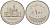 Иран 100 риалов 2003 AH 1382 KM 1261.2 медно-никель 4168-432