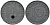Германия 10 рейхспфеннигов 1941 D J. 371, KM 101 цинк  3459-555