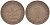 ФРГ 1 ПФЕННИГ 1950 F KM 105, J. 380 сталь плакированная медью 116-356