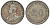 Стрейтс-Сетлментс 20 центов 1927 Георг V (1910-1936) КМ 30b серебро 53-757