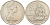 Новая Зеландия 50 центов 1975 Елизавета II (1952-2022), парусник Индевор KM 37.1 медно-никель 215-146