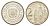 Югославия 2 динара 2002 KM 181 медь цинк никель aUNC 4543-1254