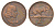 ЮАР 2 цента 1966 Ян ван Рибек (1619-1677), Suid Africa, легенда на африкаанс, антилопа гну KM 66.2 бронза 4627-163