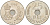 ДАНИЯ 25 ЭРЕ 1988 R; B, МАРГРЕТЕ II (1972-) KM 861.3 медно-никель 94-1033