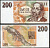 Чехия 200 крон 1993 Pick 6 b бумага UNC (пресс) 451-787-3