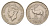 Маврикий 1/2 рупии 1951 Георг VI (1936-1952) KM 28 медно-никель 24-933