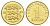 Эстония 1 крона 2001 KM 35 латунь UNC 4666-641