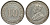 Стрейтс-Сетлментс 10 центов 1927 Георг V (1910-1936) КМ 29b серебро 53-647
