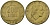 Италия 200 лир 1978 R, шестерня KM 105 алюминиевая бронза 4138-625
