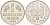 ФРГ 1 марка 1990 F KM 110, J. 385 медно-никель 4584-216