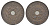 Родезия и Ньясаленд 1 пенни 1955 Елизавета II (1952-2022) KM 2 бронза 4179-654