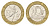 Франция 10 франков 1991 тип гений Бастилии KM 964.1, Le Franc 375.6 биметалл 4704-517