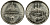Египет 5 фунтов 1991 АН1411, Исламский банк развития KM 692 серебро UNC 1519-622