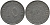 Германия 10 рейхспфеннигов 1944 J KM 101, J.371 цинк 4151-334