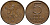 Норвегия 5 эре 1973 Улаф V (1958-1991) ​KM 415 бронза 201-463