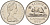 Канада 5 центов 1975 Елизавета II (1952-2022), бобр KM 60.1 никель 4148-1227