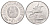 КНДР (Северная Корея) 50 чон 1978 без звезд KM 12 алюминий UNC 4604-1044