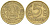 КАЗАХСТАН 5 ТЕНГЕ 2002 KM 24 латунь 66-424
