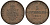Саксония 5 пфеннигов 1862 B, Йоханн (1854-1873) KM 1218 медь    413-5243