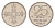 Норвегия 25 эре 1975 Улаф V (1957-1991) KM 417 медно-никель aUNC 4632-1248