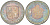 НИДЕРЛАНДЫ ЖЕТОН 10 ДЕНИР (1176-1976 ) 800 ЛЕТ HEERDE UNC 4403-816