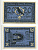 МЕРЗЕБУРГ 20 ПФЕННИГОВ 1920 НОТГЕЛЬД, 1 МАЯ 1921, БУКВА r, Grabowski 884.2a бумага 7217-53-3